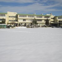 雪がきれいでした。
