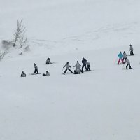 スキー宿泊学習2日目