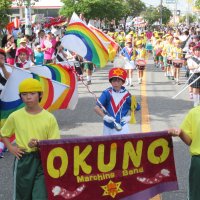 かっぱ祭りマーチングパレード参加