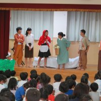 演劇部 下根保育所で公演!