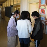 クラブ紹介の放送が始まります。