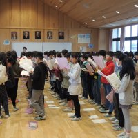 4年生 6年生のためにがんばります