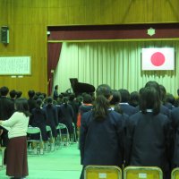 卒業式に向けて