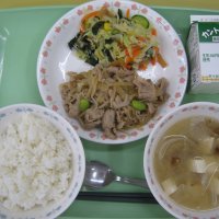 今日の給食