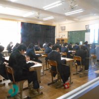 県の学力診断テストが行われました