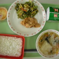 岡田小食育の日☆6-1リクエスト献立☆