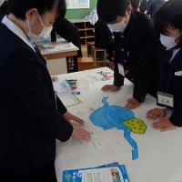 3年生 理科の授業「おくの池を守るためには」(ESD授業)