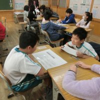 体の変化について学習しました。