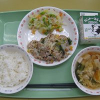 今日の給食