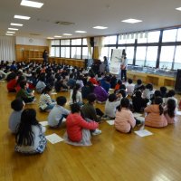 6年生を送る会の練習をしました。