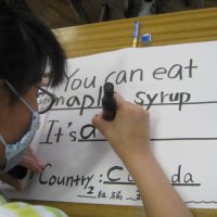 3密にならないよう学び合い学習を行っています。