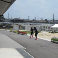 夏休みの部活,頑張っています!