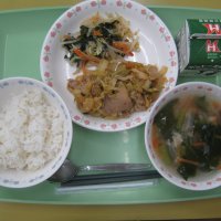 11月6日の給食