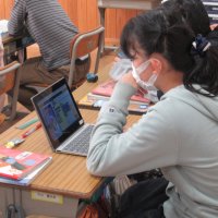 タブレットを活用しての学習
