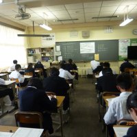 校内テストが行われました