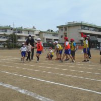 運動会の予行練習が行われました