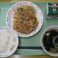 今日の給食