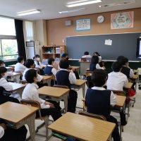 「友達集会」と一学期終業式