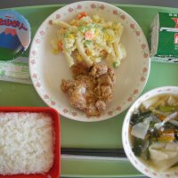 少し早い岡田小食育の日☆5-1リクエスト献立☆