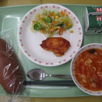 今日の給食