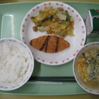 今日の給食