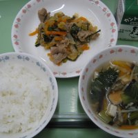 今日の給食