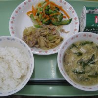 今日の給食