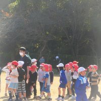 つつじヶ丘ふたばランド保育園児と芝遊び