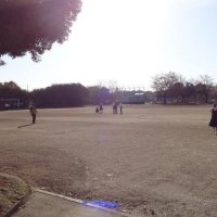 朝日を浴びながら…