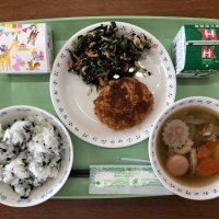今日の献立 ☆卒業お祝いメニュー☆