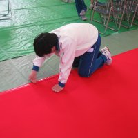 卒業式の準備は２年生におまかせ！