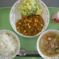 今年度最後の給食