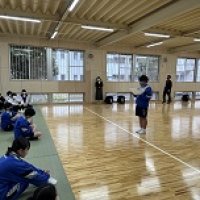 1年生は最後の学年集会を行いました