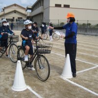 交通安全教室が開かれました。