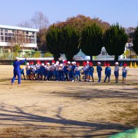 本日持久走記録大会がありました