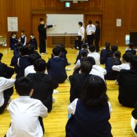 １年生学年集会