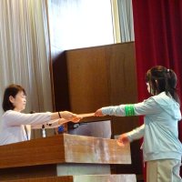 交通少年団入団式