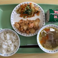 今日の献立　☆家庭科コラボ料理☆