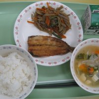 今日の給食 地場産週間18日から21日まで