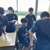 今日は雨でした。