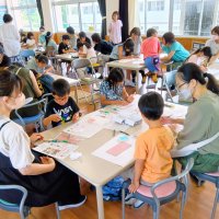消しゴムハンコ教室