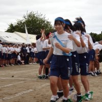 熱く盛り上がった体育祭