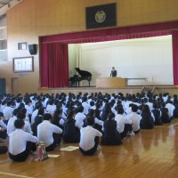 1学期終業式・2学期始業式を行いました