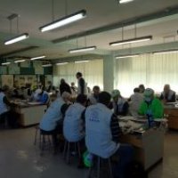 牛久小学校(ぼうさい探検隊準備会・地区社協の方々と)