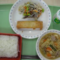 今日の給食