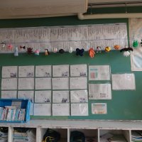 ２学年の美術作品