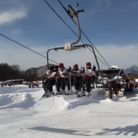 １年生スキー宿泊学習３日目①