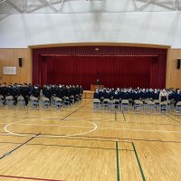 卒業式の練習開始