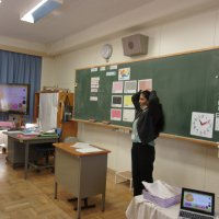 1年生英語の授業