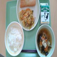 今日の給食